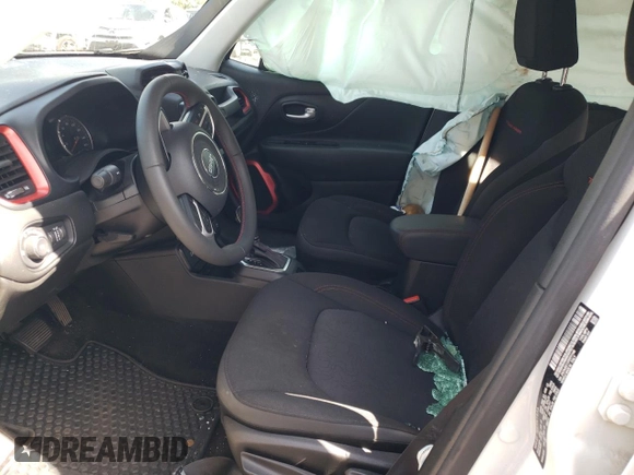 2023 Jeep Renegade Trailhawk with VIN ZACNJDC11PPP71146, listed as a Copart auction lot 53000655 with Not provided miles and Salvage title. Bid and sale history available at DreamBid. Image 7.