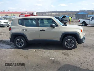 2015 Jeep Renegade Sport with VIN ZACCJBAT4FPC26527, listed as a IAAI auction lot 41704445 with 108,660 mi miles and . Bid and sale history available at DreamBid. Image 13.