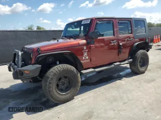 2008 Jeep Wrangler Unlimited X z VIN 1J4GA39118L546285, wystawiony jako Copart lot #56026035 z przebiegiem 182 486 mil mil oraz Szkoda całkowita • Salvage title. Historia ofert i sprzedaży dostępna na DreamBid. Obrazek 1.
