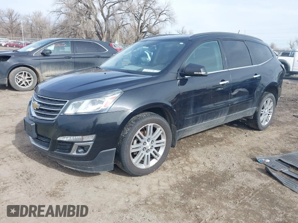 2013 Chevrolet Traverse LT with VIN 1GNKVGKD0DJ138647, listed as a IAAI auction lot 41793483 with 181,003 mi miles and . Bid and sale history available at DreamBid. Image 2.