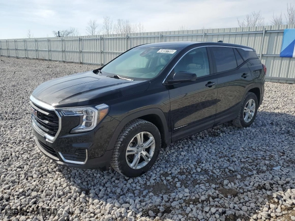 2022 GMC Terrain SLE with VIN 3GKALTEV8NL142435, listed as a Copart auction lot 49097795 with 149,417 mi miles and Clean Title. Bid and sale history available at carsss.com. Image 1.
