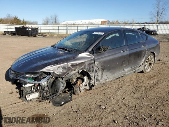 2016 Chrysler 200 S z VIN 1C3CCCBB3GN138217, wystawiony jako Copart lot #53496775 z przebiegiem 160 685 mil mil oraz Szkoda całkowita • Salvage title. Historia ofert i sprzedaży dostępna na DreamBid. Obrazek 1.