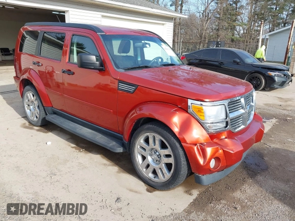 2007 Dodge Nitro SLT with VIN 1D8GU58K37W720763, listed as a IAAI auction lot 41821791 with 115,205 mi miles and . Bid and sale history available at DreamBid. Image 1.
