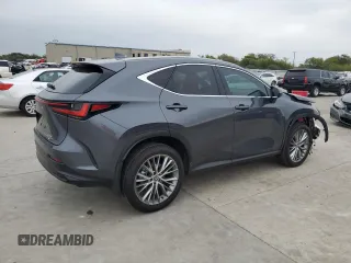 2025 Lexus NX with VIN 2T2GGCEZ6SC065894, listed as a Copart auction lot 78640474 with 3,959 mi miles and Salvage Title. Bid and sale history available at carsss.com. Image 3.