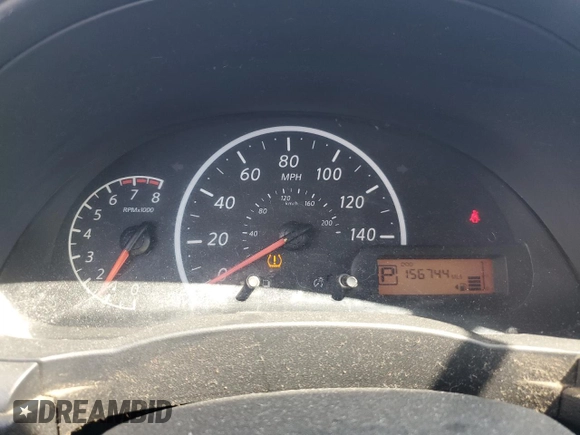 2014 Nissan Versa SV with VIN 3N1CN7AP8EL825218, listed as a Copart auction lot 49835355 with 156,744 mi miles and Salvage Title. Bid and sale history available at carsss.com. Image 9.