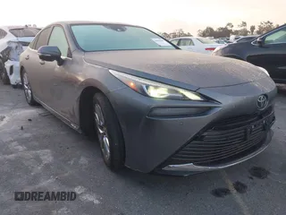 2023 Toyota Mirai XLE with VIN JTDAAAAA5PA007657, listed as a IAAI auction lot 41814468 with 12,809 mi miles. Bid and sale history available at carsss.com. Image 1.
