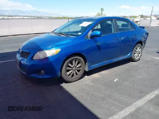 2010 Toyota Corolla with VIN 1NXBU4EE4AZ304799, listed as a IAAI auction lot 42099616 with 281,243 mi miles. Bid and sale history available at carsss.com. Image 2.