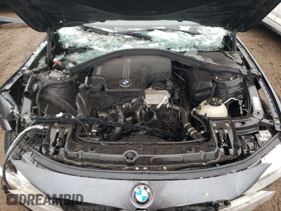 2016 BMW 4 Series 428i xDrive with VIN WBA3N9C50GK249856, listed as a Copart auction lot 57449925 with 87,532 mi miles and Salvage title. Bid and sale history available at DreamBid. Image 11.