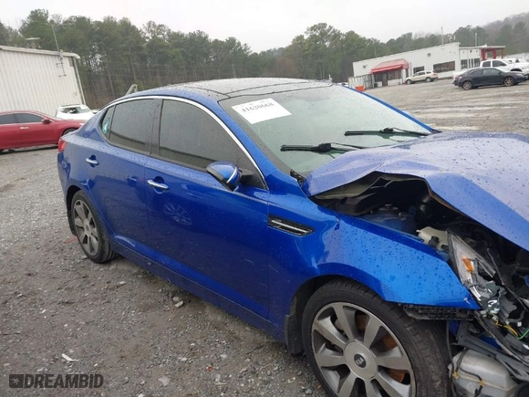 2012 Kia Optima SX with VIN 5XXGR4A68CG080942, listed as a IAAI auction lot 41620668 with 1 mi miles. Bid and sale history available at carsss.com. Image 13.