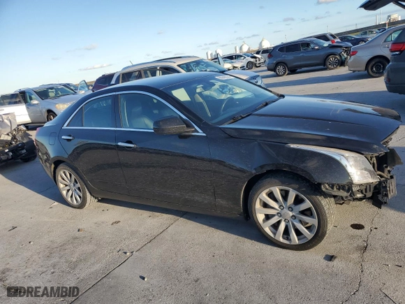 2017 Cadillac ATS Sedan RWD with VIN 1G6AA5RX6H0148344, listed as a Copart auction lot 86840354 with 59,160 mi miles and Salvage Title. Bid and sale history available at carsss.com. Image 4.