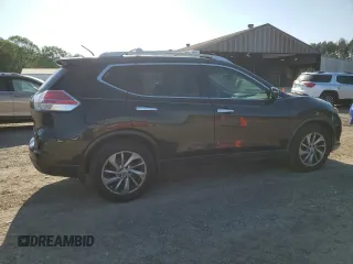 2014 Nissan Rogue SL with VIN 5N1AT2MT1EC797579, listed as a Copart auction lot 52165135 with 167,189 mi miles and Salvage Title. Bid and sale history available at carsss.com. Image 3.
