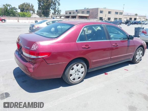 2003 Honda Accord LX with VIN 1HGCM66393A069288, listed as a IAAI auction lot 42486831 with 289,450 mi miles and . Bid and sale history available at DreamBid. Image 4.