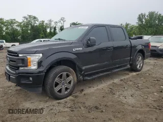 2019 Ford F-150 XL with VIN 1FTEW1EP0KKD85910, listed as a Copart auction lot 58372025 with 138,722 mi miles and Salvage title. Bid and sale history available at DreamBid. Image 1.