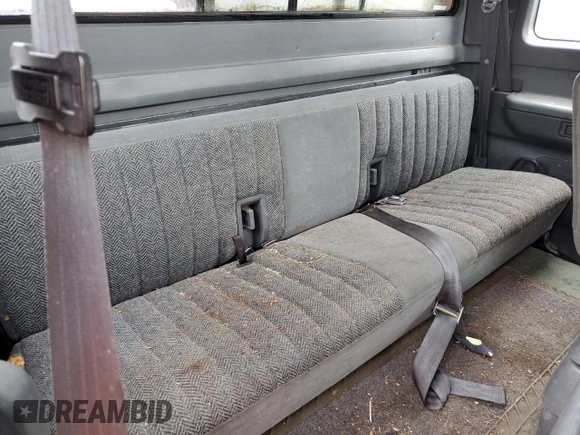 1993 Ford F-150 with VIN 1FTEX14H6PKB86844, listed as a Copart auction lot 52012705 with 127,784 mi miles and Salvage title. Bid and sale history available at DreamBid. Image 10.