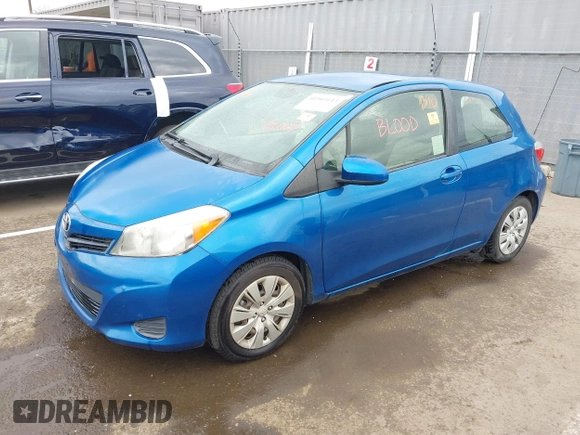 2013 Toyota Yaris L with VIN JTDJTUD3XDD572098, listed as a IAAI auction lot 41903113 with 106,900 mi miles. Bid and sale history available at carsss.com. Image 17.