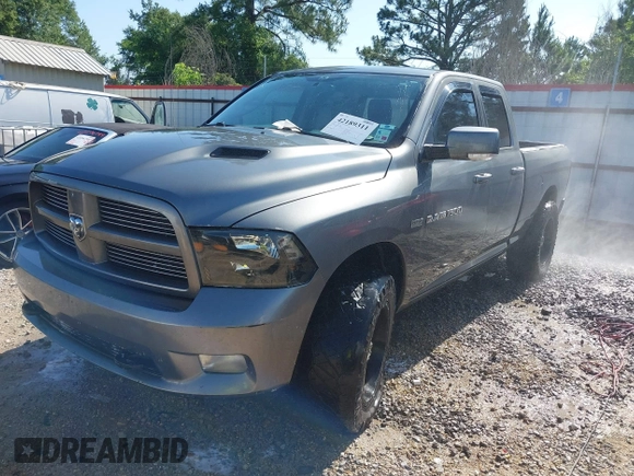 2011 Ram 1500 Big Horn with VIN 1D7RV1GT0BS533008, listed as a IAAI auction lot 42189311 with 211,167 mi miles and . Bid and sale history available at DreamBid. Image 2.