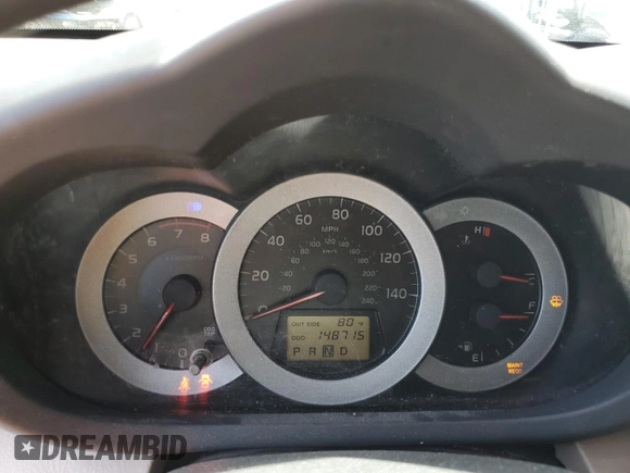 2007 Toyota RAV4 Limited with VIN JTMZK31V276003776, listed as a Copart auction lot 53959825 with 148,715 mi miles and Salvage title. Bid and sale history available at DreamBid. Image 9.
