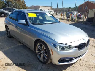 2017 BMW 3 Series 330i xDrive with VIN WBA8D9G54HNU60951, listed as a IAAI auction lot 41634617 with 76,892 mi miles. Bid and sale history available at carsss.com. Image 1.