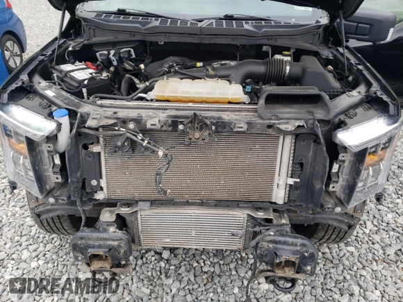 2022 Ford F-150 XL z VIN 1FTEW1EP1NFB84952, wystawiony jako Copart lot #57269465 z przebiegiem 46 451 mil mil oraz Szkoda całkowita • Salvage title. Historia ofert i sprzedaży dostępna na DreamBid. Obrazek 11.
