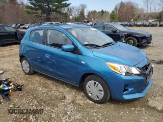 2024 Mitsubishi Mirage ES z VIN ML32AUHJ6RH000242, wystawiony jako Copart lot #52795295 z przebiegiem 8 978 mil mil oraz Szkoda całkowita • Salvage title. Historia ofert i sprzedaży dostępna na DreamBid. Obrazek 4.