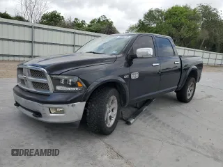 2012 Ram 1500 Laramie Longhorn with VIN 1C6RD6PT7CS253606, listed as a Copart auction lot 54945185 with 194,887 mi miles and Salvage title. Bid and sale history available at DreamBid. Image 1.