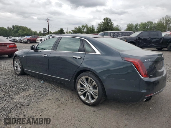 2018 Cadillac CT6 Sport AWD z VIN 1G6KP5R68JU129433, wystawiony jako Copart lot #65860664 z przebiegiem 48 227 mil mil oraz Szkoda całkowita • Salvage title. Historia ofert i sprzedaży dostępna na DreamBid. Obrazek 2.