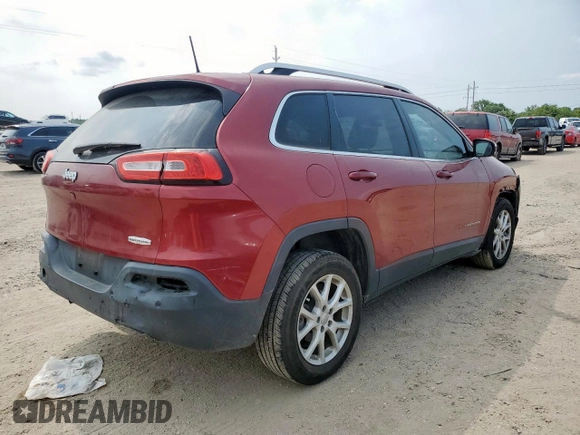 2017 Jeep Cherokee Latitude with VIN 1C4PJLCB5HW666869, listed as a Copart auction lot 57664235 with 34,501 mi miles and Salvage title. Bid and sale history available at DreamBid. Image 3.