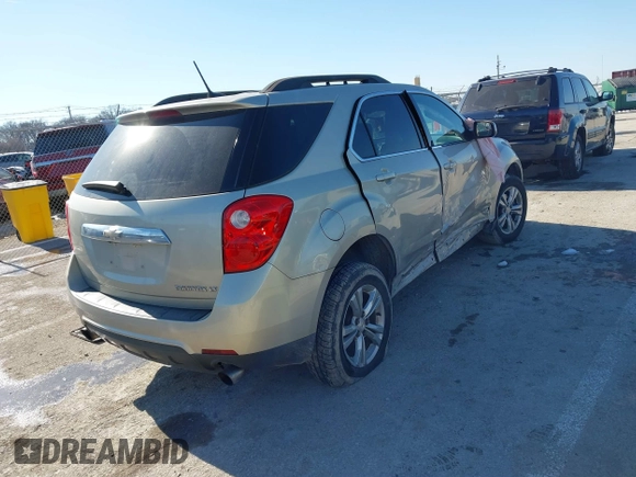 2013 Chevrolet Equinox LT with VIN 2GNFLDE30D6228466, listed as a IAAI auction lot 41435680 with 145,867 mi miles and . Bid and sale history available at DreamBid. Image 4.