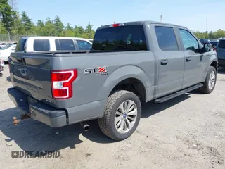 2018 Ford F-150 XL with VIN 1FTEW1EP6JFE00496, listed as a IAAI auction lot 42247235 with 76,858 mi miles and . Bid and sale history available at DreamBid. Image 4.