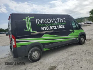 2014 Ram ProMaster Cargo z VIN 3C6TRVDG5EE104271, wystawiony jako Copart lot #57152155 z przebiegiem 145 129 mil mil oraz Szkoda całkowita • Salvage title. Historia ofert i sprzedaży dostępna na DreamBid. Obrazek 3.