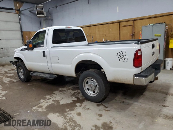 2014 Ford F-350 XL with VIN 1FTRF3B6XEEA55784, listed as a Copart auction lot 62007995 with 71,765 mi miles and Salvage title. Bid and sale history available at DreamBid. Image 2.