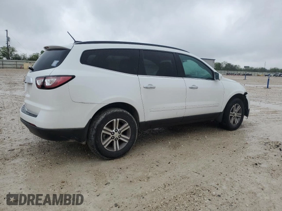 2017 Chevrolet Traverse LT with VIN 1GNKRHKD8HJ283936, listed as a Copart auction lot 51012605 with 136,675 mi miles and Clean Title. Bid and sale history available at DreamBid. Image 3.