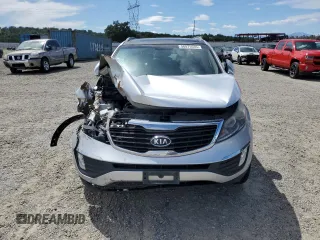 2012 Kia Sportage EX with VIN KNDPCCA2XC7252292, listed as a Copart auction lot 56975535 with 160,445 mi miles and Salvage title. Bid and sale history available at DreamBid. Image 5.