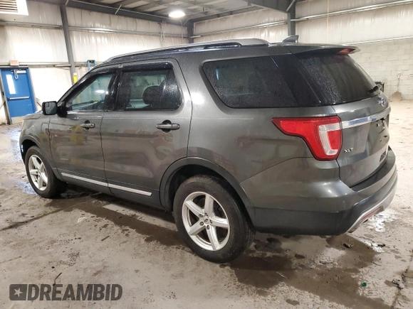 2017 Ford Explorer XLT z VIN 1FM5K8DH2HGA72766, wystawiony jako Copart lot #57585945 z przebiegiem 93 188 mil mil oraz Czysty tytuł • Clean title. Historia ofert i sprzedaży dostępna na DreamBid. Obrazek 2.
