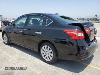 2017 Nissan Sentra SV with VIN 3N1AB7AP0HY363325, listed as a Copart auction lot 58713625 with 56,101 mi miles and Salvage title. Bid and sale history available at DreamBid. Image 2.