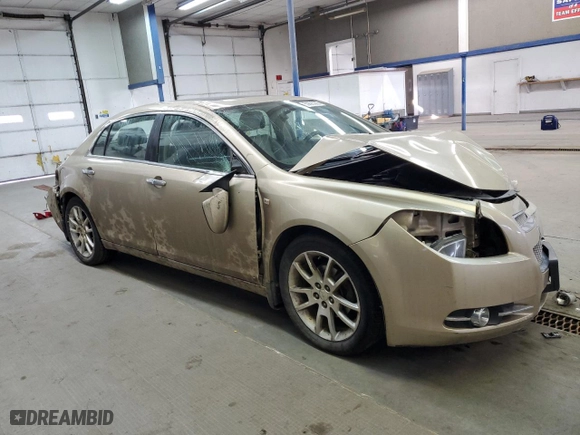 2008 Chevrolet Malibu LTZ with VIN 1G1ZK57788F282441, listed as a Copart auction lot 51975315 with 208,825 mi miles and Salvage Title. Bid and sale history available at carsss.com. Image 4.