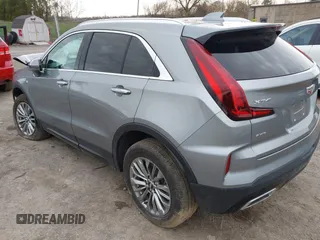2025 Cadillac XT4 AWD Premium Luxury with VIN 1GYFZDR41SF131347, listed as a IAAI auction lot 42198131 with 9,416 mi miles and . Bid and sale history available at carsss.com. Image 3.