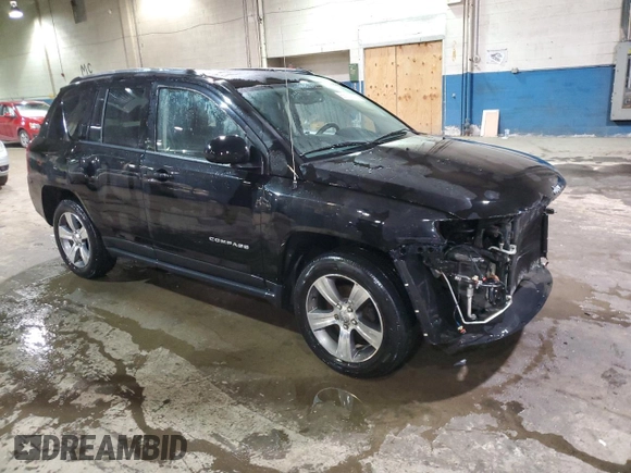 2016 Jeep Compass Latitude with VIN 1C4NJCEA9GD789158, listed as a Copart auction lot 88139585 with 79,875 mi miles and Clean Title. Bid and sale history available at carsss.com. Image 4.
