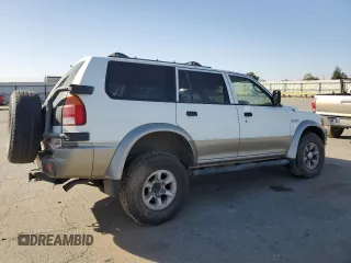 1997 Mitsubishi Montero LS z VIN JA4MT31P8VP005560, wystawiony jako Copart lot #75928354 z przebiegiem 187 136 mil mil oraz Szkoda całkowita • Salvage title. Historia ofert i sprzedaży dostępna na DreamBid. Obrazek 3.