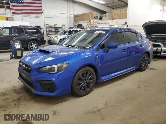 2018 Subaru WRX with VIN JF1VA1A6XJ9819435, listed as a Copart auction lot 52313045 with 102,133 mi miles and Salvage Title. Bid and sale history available at carsss.com. Image 1.