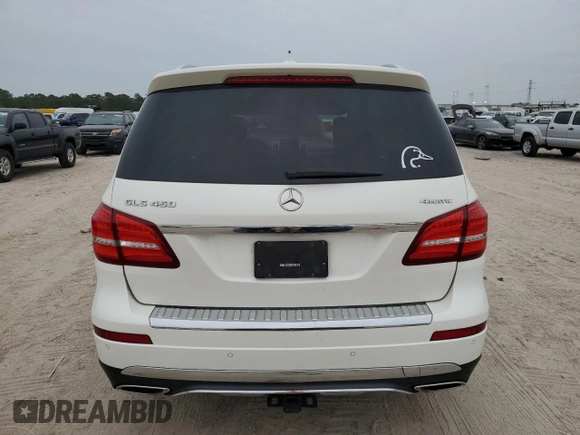 2019 Mercedes-Benz GLS 450 z VIN 4JGDF6EE1KB185248, wystawiony jako Copart lot #50666515 z przebiegiem 113 092 mil mil oraz Czysty tytuł • Clean title. Historia ofert i sprzedaży dostępna na DreamBid. Obrazek 6.