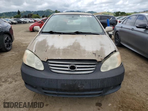 2004 Toyota Corolla CE with VIN 1NXBR32E54Z194835, listed as a Copart auction lot 52979495 with 299,999 mi miles and Clean Title. Bid and sale history available at DreamBid. Image 5.