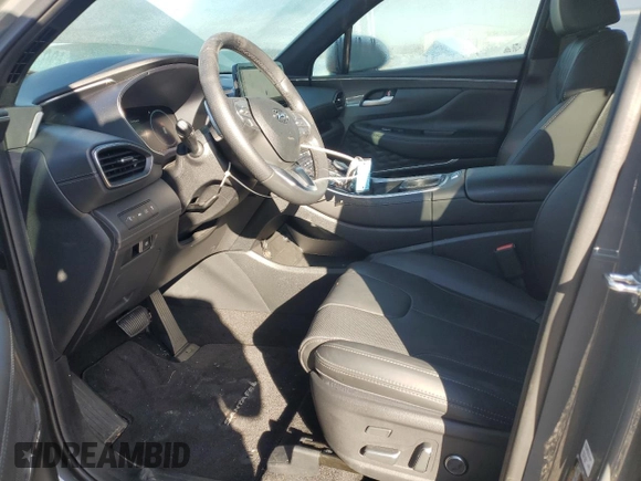 2023 Hyundai Santa Fe Calligraphy with VIN 5NMS54AL6PH657602, listed as a Copart auction lot 43072745 with 17,228 mi miles and Salvage Title. Bid and sale history available at carsss.com. Image 7.