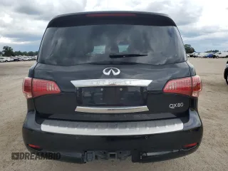 2017 Infiniti QX80 with VIN JN8AZ2ND9H9831199, listed as a Copart auction lot 70854654 with 142,994 mi miles and Salvage Title. Bid and sale history available at carsss.com. Image 6.