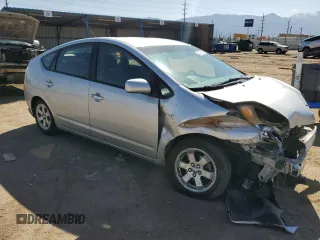 2008 Toyota Prius with VIN JTDKB20U683395524, listed as a Copart auction lot 53092395 with Not Provided miles and Salvage Title. Bid and sale history available at DreamBid. Image 4.