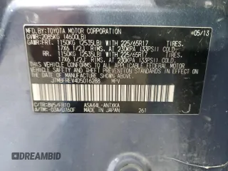 2013 Toyota RAV4 LE с VIN JTMBFREV4D5016288, выставлен на аукционе Copart как лот 66354225 с пробегом 182 959 миль миль и Списание • Salvage title. История ставок и продаж доступна на DreamBid. Изображение 13.