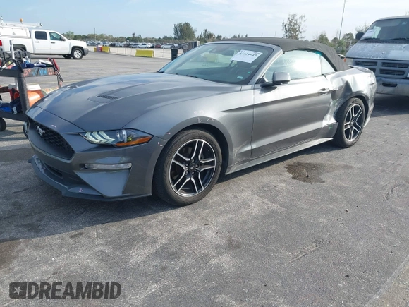 2022 Ford Mustang EcoBoost with VIN 1FATP8UH5N5104538, listed as a IAAI auction lot 41614049 with 60,129 mi miles. Bid and sale history available at carsss.com. Image 17.