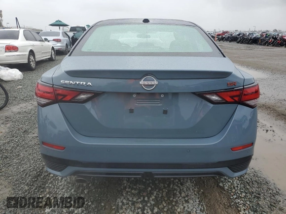 2024 Nissan Sentra SR with VIN 3N1AB8DV6RY312803, listed as a Copart auction lot 49324725 with 4,896 mi miles and Salvage title. Bid and sale history available at DreamBid. Image 6.