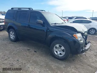 2012 Nissan Pathfinder SV with VIN 5N1AR1NNXCC637514, listed as a IAAI auction lot 41271820 with 208,224 mi miles. Bid and sale history available at carsss.com. Image 1.