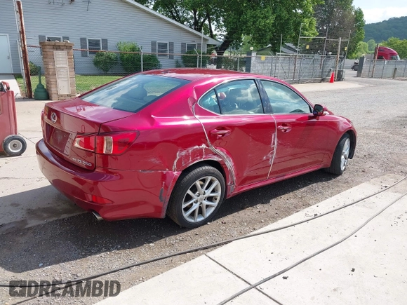 2012 Lexus IS 250 with VIN JTHCF5C25C5058617, listed as a IAAI auction lot 42286876 with 135,789 mi miles and . Bid and sale history available at DreamBid. Image 4.